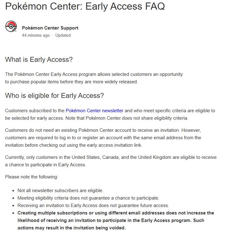 pokemartalerts's tweet photo. Pokemon Center has just announced ‘Early Access’, is this the end of the Pokemon Center queue system??

What are your thoughts on this IF it does replace the queue system?

Find out everything we know here - https://t.co/bR7sh3QIGf

#pokemon #pokemoncenter #pokemontcg #pokemoncards