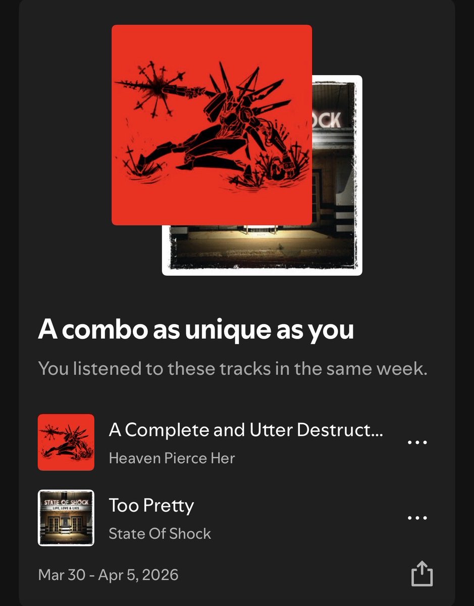 I don’t think it’s even possible for two songs to sound any more different than these.