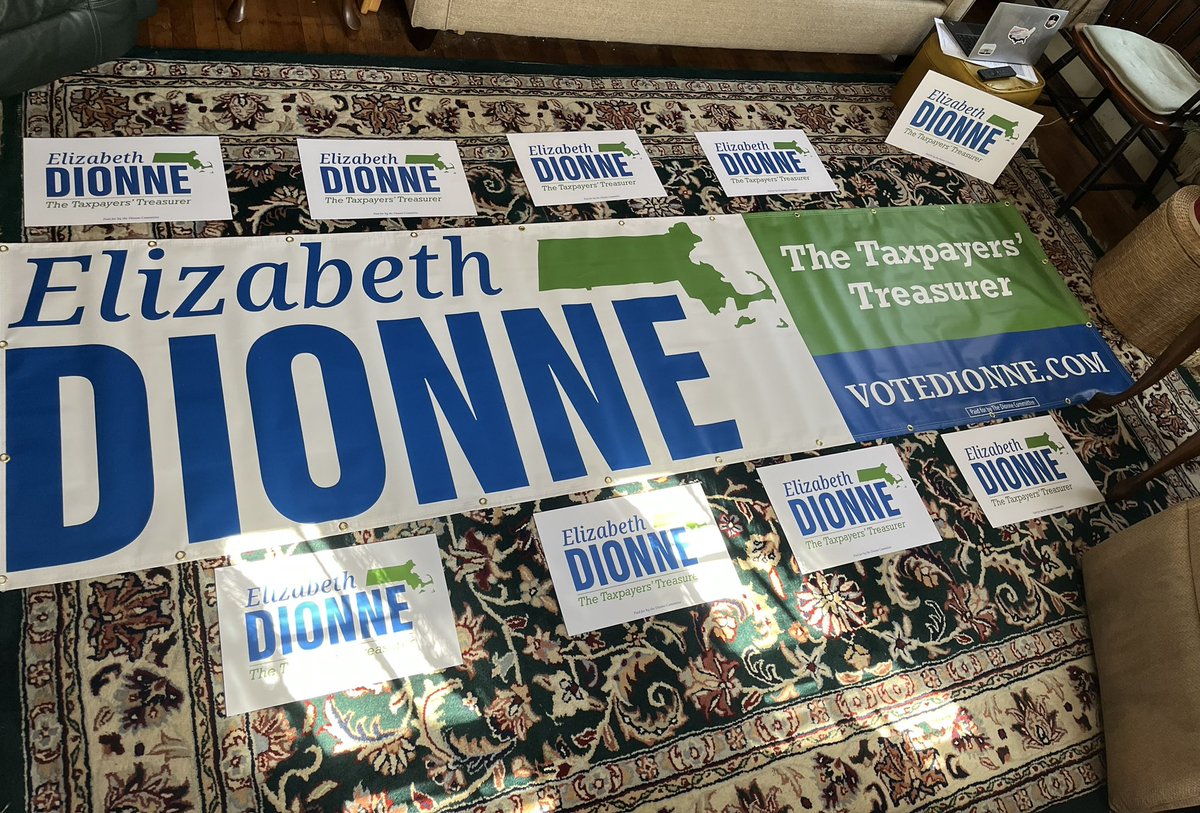 Elizabeth Dionne for State Treasurer tweet media