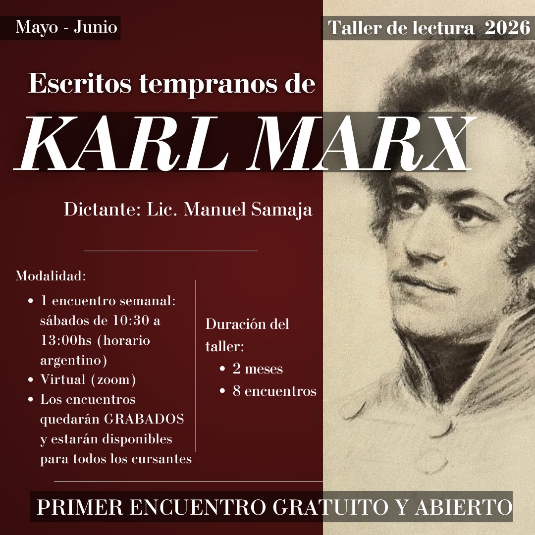 Cursos de Pensamiento Dialéctico - Manuel Samaja tweet media