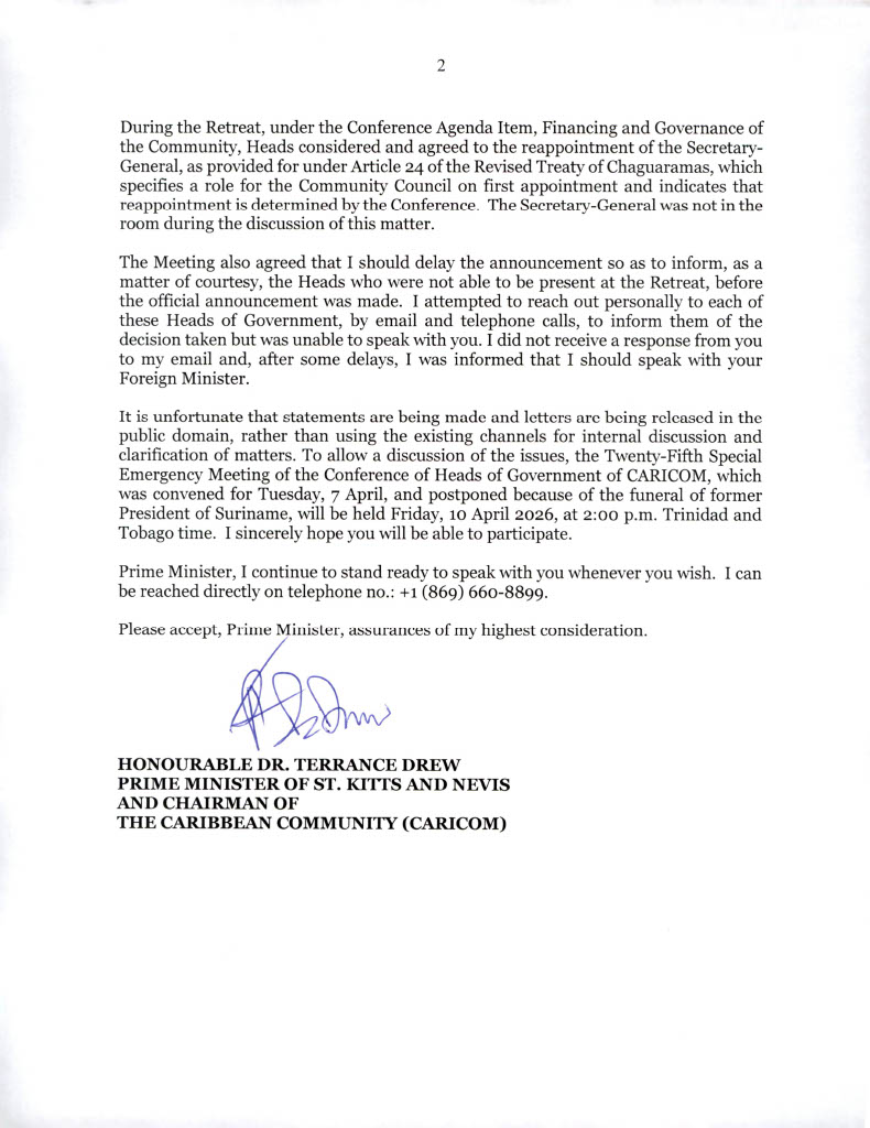 Colm Imbert tweet media