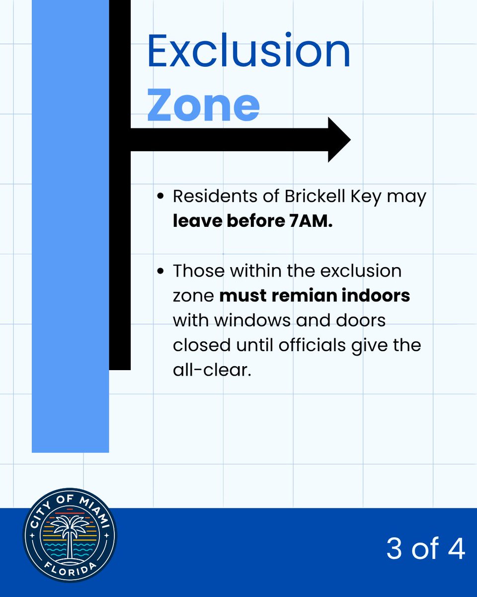 CityofMiami's tweet photo. 🚧 Plan ahead: The Mandarin Oriental implosion is set for April 12 at 8:30 a.m.

Traffic impacts, business closures, and safety measures will be in effect on Brickell Key. Residents are encouraged to stay informed and plan accordingly.

@damianpardomiami https://t.co/E6SP7nVWHD