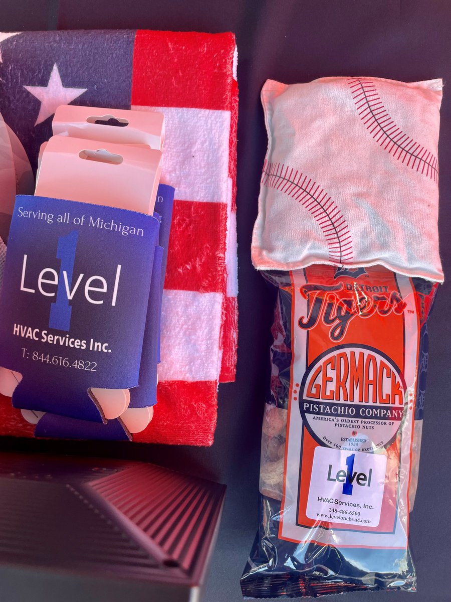 Level1HVAC's tweet image. From the tailgate to first pitch, the energy around the Detroit Tigers kickoff was unmatched. Let’s keep it rolling all season long! 🐯💙 #OpeningDay #DetroitTigers #LevelOneHVAC