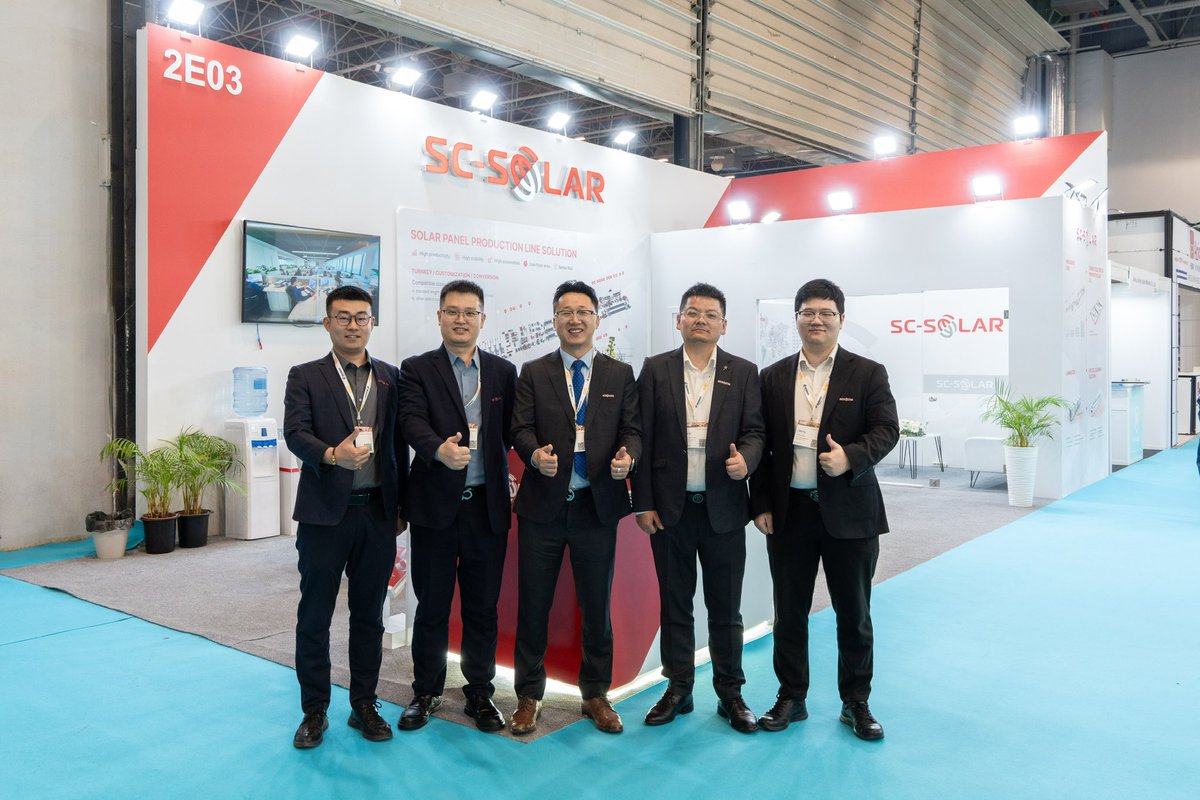 SCSOLAR2's tweet photo. 🇹🇷 SolarEX Istanbul 2026—great connections, great energy. Making PV manufacturing as easy as possible. See you next year ☀️ https://t.co/oThfSBorHU
