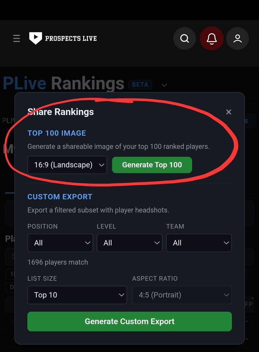 Prospects Live tweet media