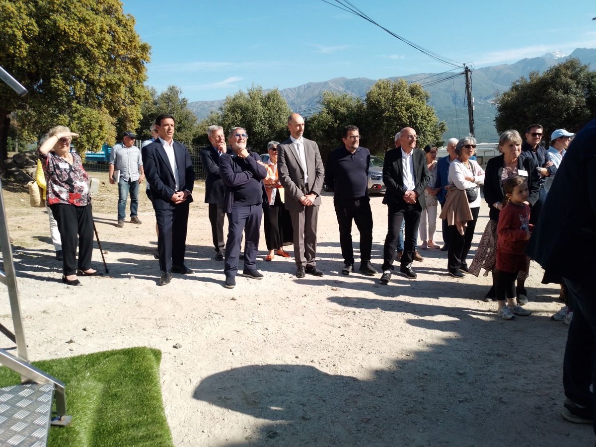 Image de Préfet Haute-Corse - À l’occasion de l’inauguration des nouveaux locaux et des 20 ans de la chaîne TéléPaese, Monsieur Ya