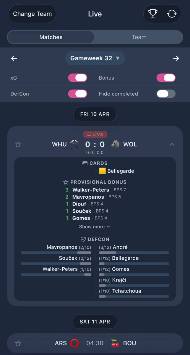 NextXI - FPL Toolset tweet media