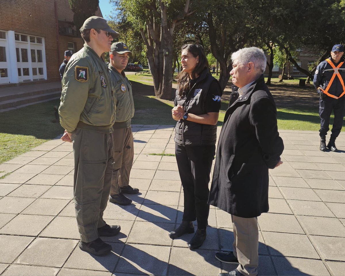 Hoy dimos un paso muy importante en la capacitación del personal de la Policía de la Provincia de San Luis en el uso de drones de alta prestación con los que cuenta nuestra institución. Lo trascendental de esta instancia es que el curso fue dictado en nuestra provincia por el