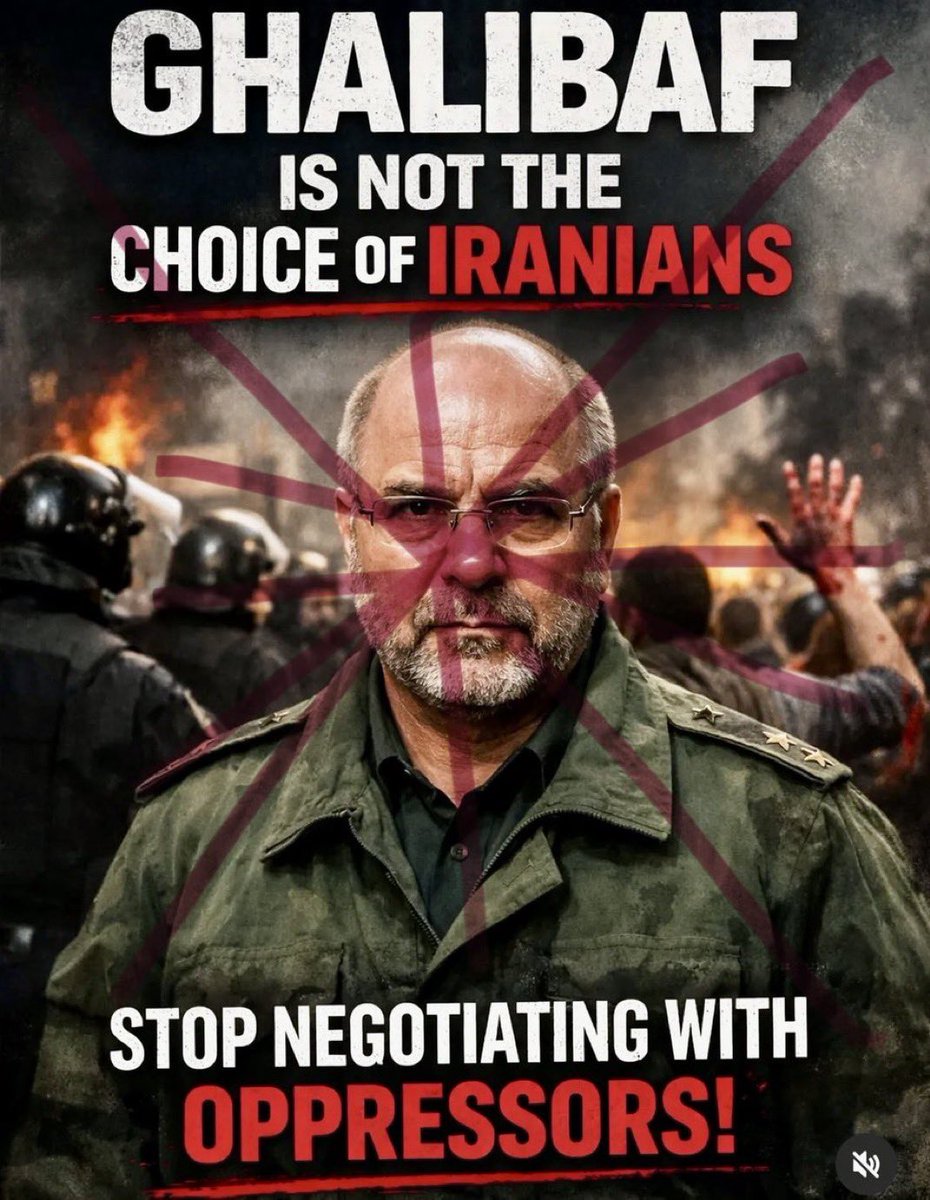 IamMahsa4's tweet photo. @marklevinshow Never Trust the Nazi Regime , they are not negotiable. Same Regime, Same terrorist.
 #KingRezaPahlavi‌ForIran
#SoFarNoRegimeChange
 #Ghalibaf_Terrorist
#DigitalBlackoutIran https://t.co/Wb7ZeKeUwy