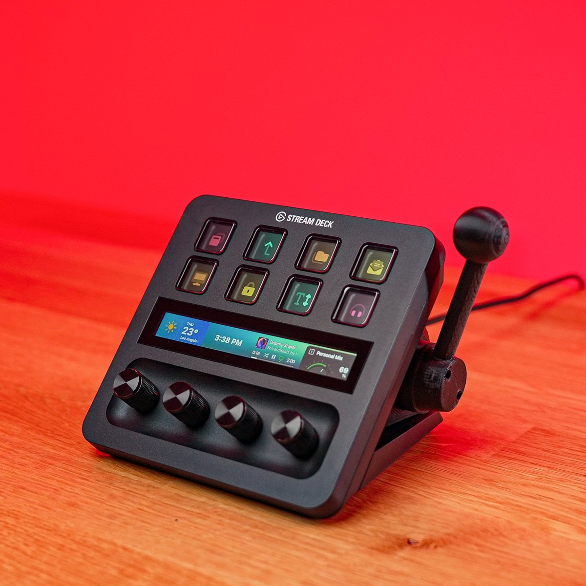 elgato's tweet image. You can only add one to your setup... which one would you pick?

🔄 for Stream Deck Desk
❤️ for Stream Deck Lever