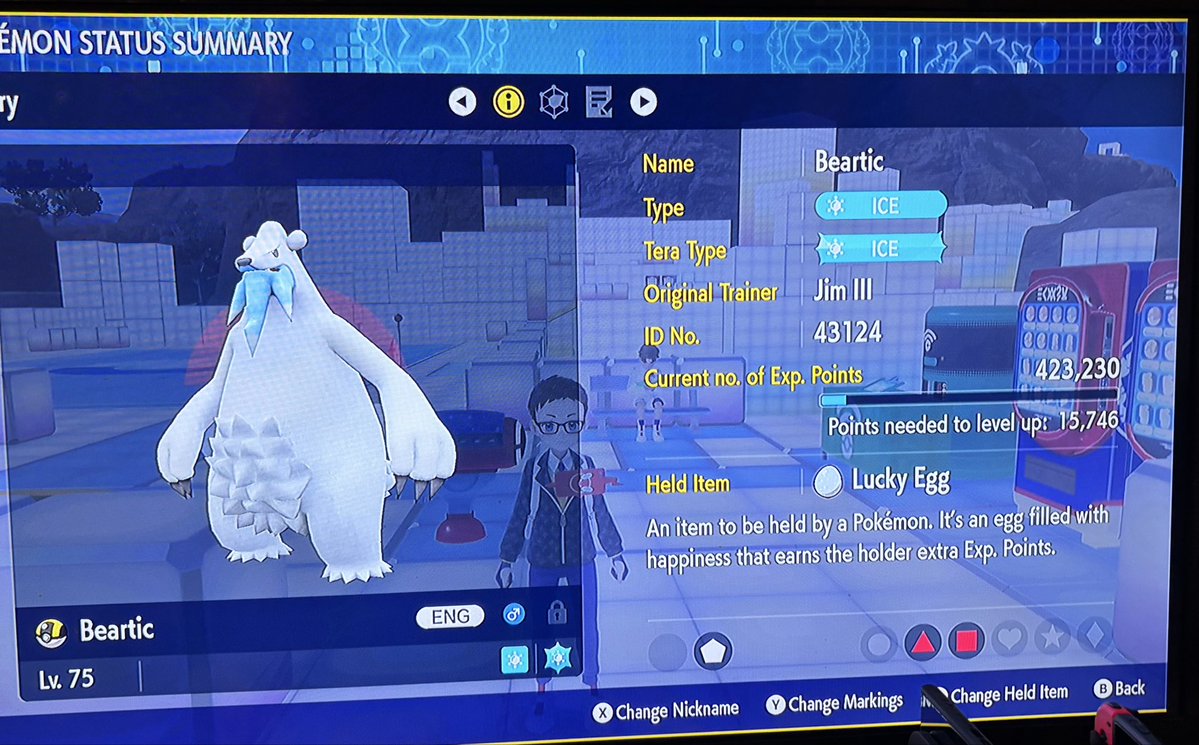 Fraggle_Drums's tweet image. #Beartic #L75 #UltimatePokémonQuest #Pokemon