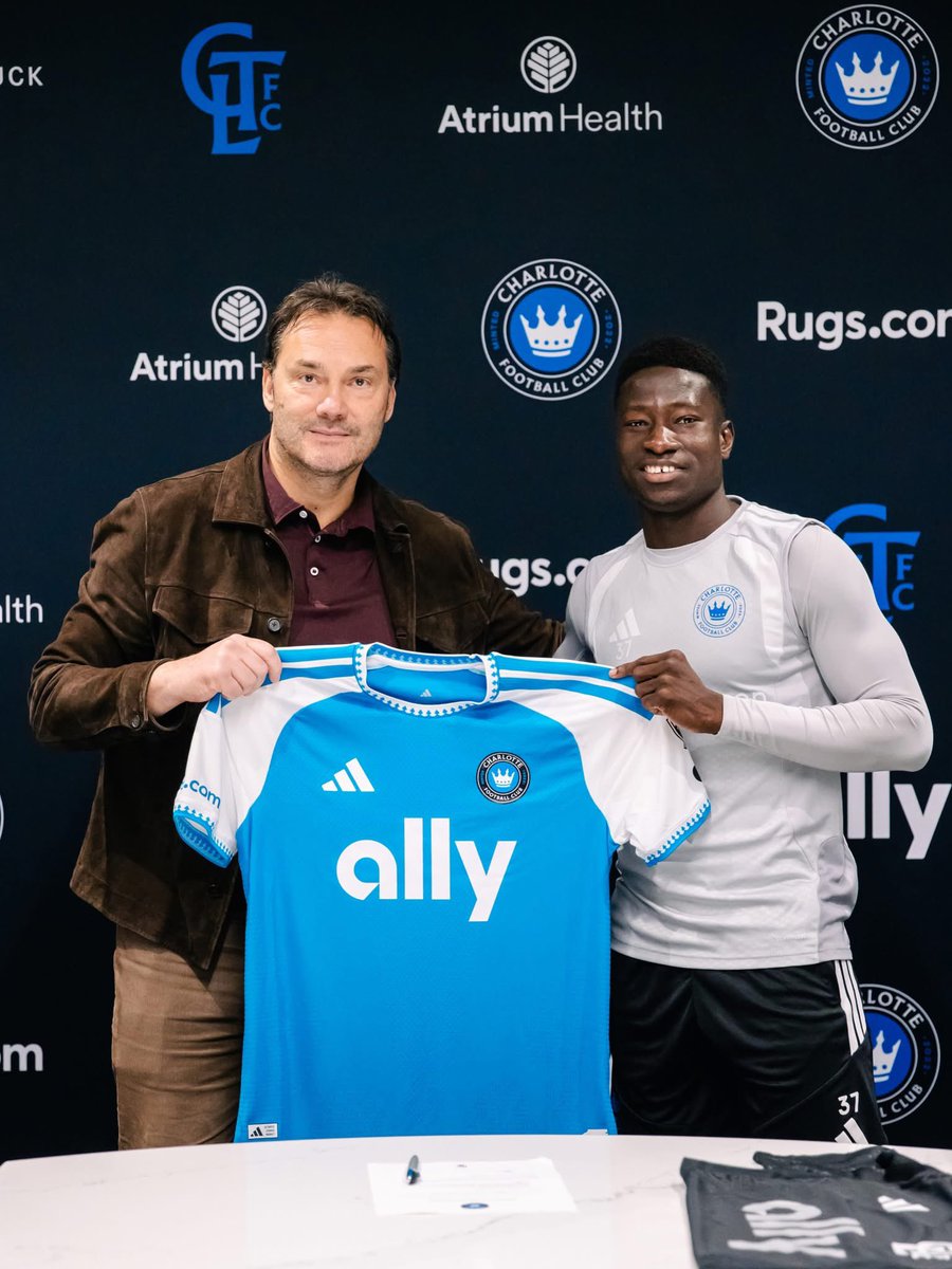 CoradelJulio's tweet photo. La promotion de @AlokoRodolfo en équipe première est officielle✅ ✍🏾🇧🇯

• Bilan réserve: 5 matchs | 6 buts | 2 assists. 📈
• Statut: Nouveau joueur de l’équipe première de @CharlotteFC. ✅
• Premier match: Face à Nashville (nuit de samedi à dimanche à 00h30, heure de Cotonou). https://t.co/dxcK28uGIE