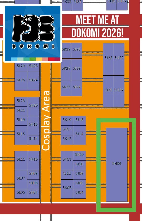 Misswarmj Next event： Dokomi 🇩🇪 both 5H04 tweet media