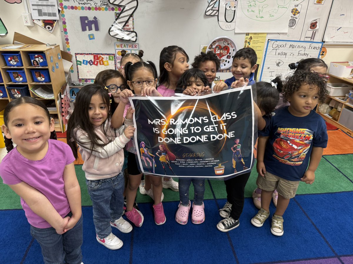 Guadalu74714705's tweet photo. Good luck to all of the @LomaParkES Mustangs that will be taking the STAAR!
Get It Done Done Done 😉 Especially our STAAR Class in Mrs. Ramon’s room! Ortiz Squad had fun cheering and delivering some goodies!
@drjcarreon @saldana_lindsey @EISDofSA #kpopdemonhunter #DoneDoneDone #STAAR