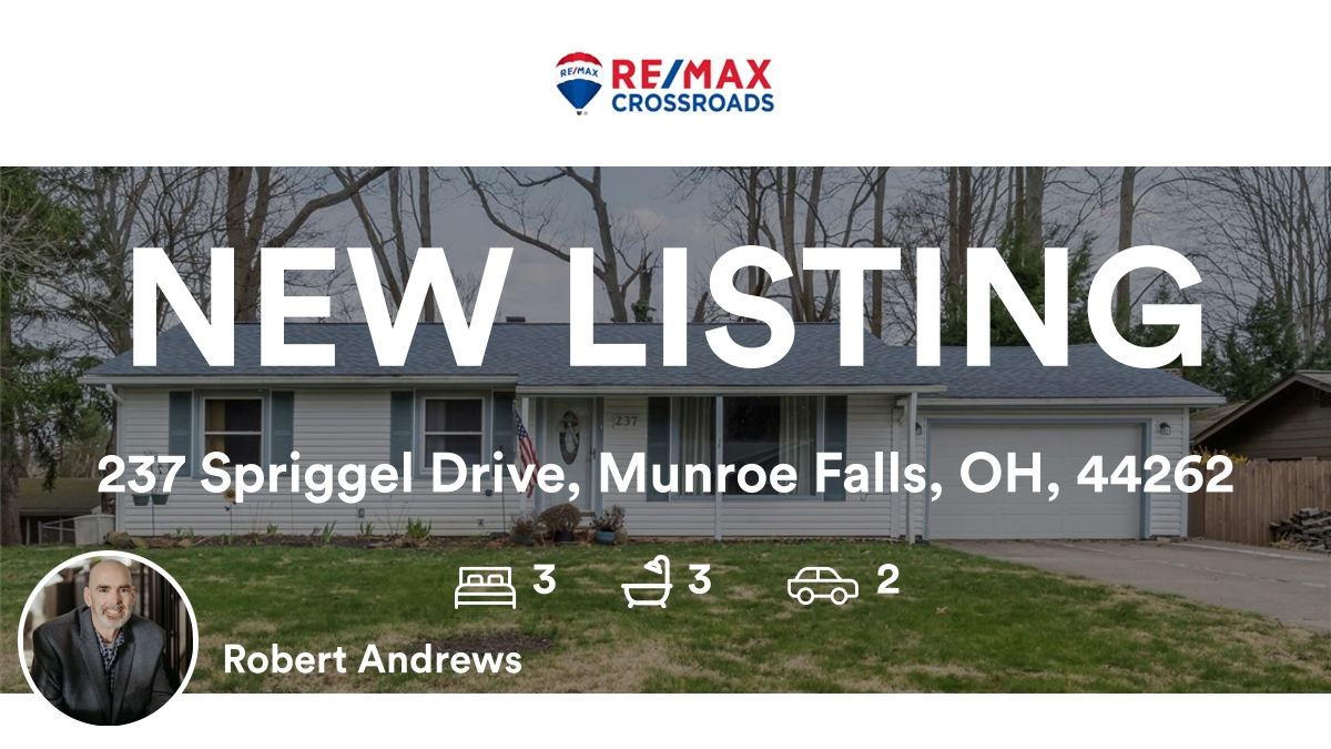 rta1636's tweet photo. 🛌 3 🛀 3 🚘 2
📍 237 Spriggel Drive, Munroe Falls, OH, 44262

My latest listing on RateMyAgent.
OH SAL.2007001146
https://t.co/E5Ide1fSgI

...
#ratemyagent #realestate #REMAX_Crossroads_Properties https://t.co/LfSfoA4dBn