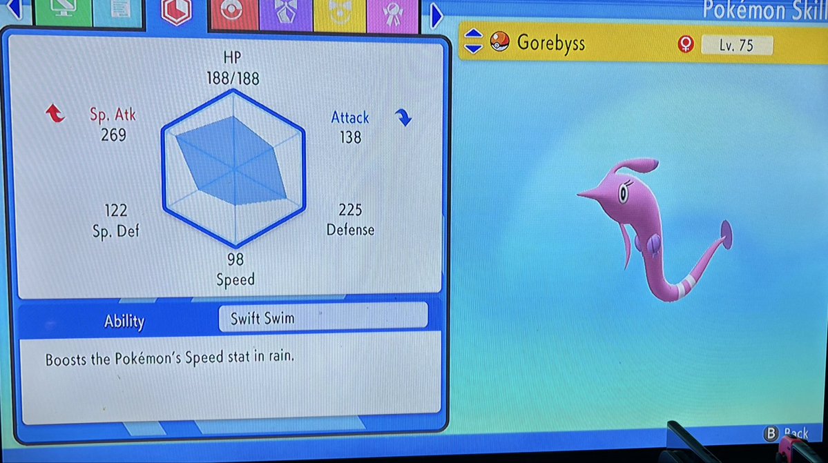 Fraggle_Drums's tweet image. #Gorebyss #L75 #UltimatePokémonQuest #Pokemon