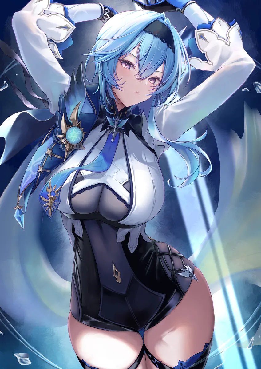 DailyEula1025's tweet image. Cute.💙
可愛的老婆！💙

Source: pixiv.net/artworks/10951…

#原神 #Genshin_Impact #優菈 #Eula #エウルア #优菈