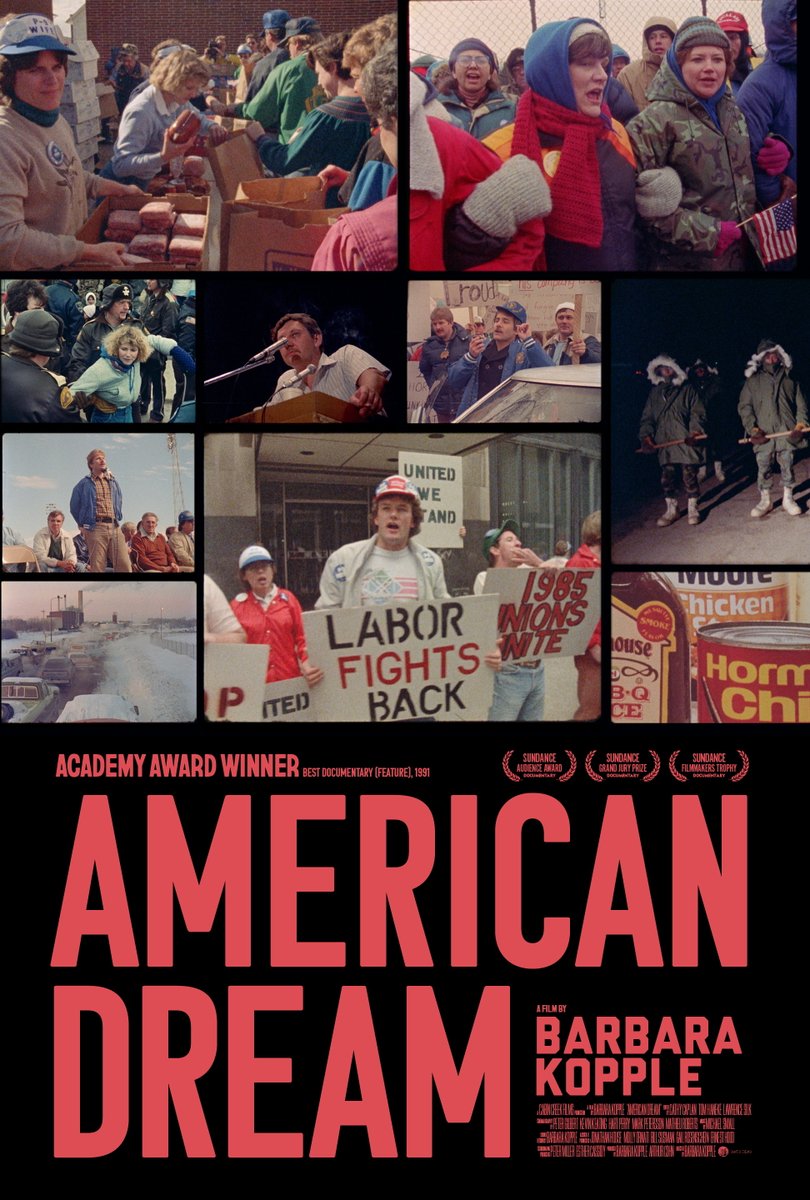 firstshowing's tweet image. New Trailer for Barbara Kopple's 'American Dream' Doc 4K Restoration firstshowing.net/2026/new-trail…

#docs #4K #BarbaraKopple #AmericanDream #HormelFoods