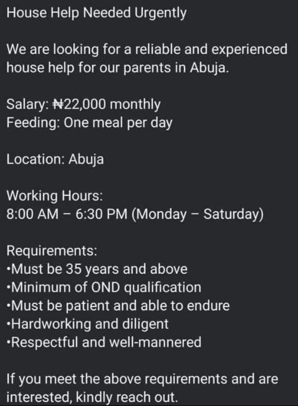 chef_oac's tweet photo. Slavery or Opportunity 😂😂? https://t.co/mlTL6Oh5Qh