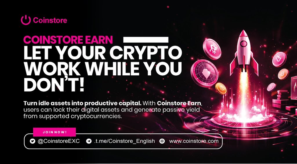 selfdeffi's tweet image. Not a trader?No problem.
With @Coinstoreexc, you can grow your assets without trading.Use Coinstore Earn to stake crypto (including USDT, up to 12% APY)and earn rewards across 50+ assets.
passive income: cutt.ly/GeK8nCid

h5.coinstore.com/h5/signup?invi…

#coinstore #earn #staking