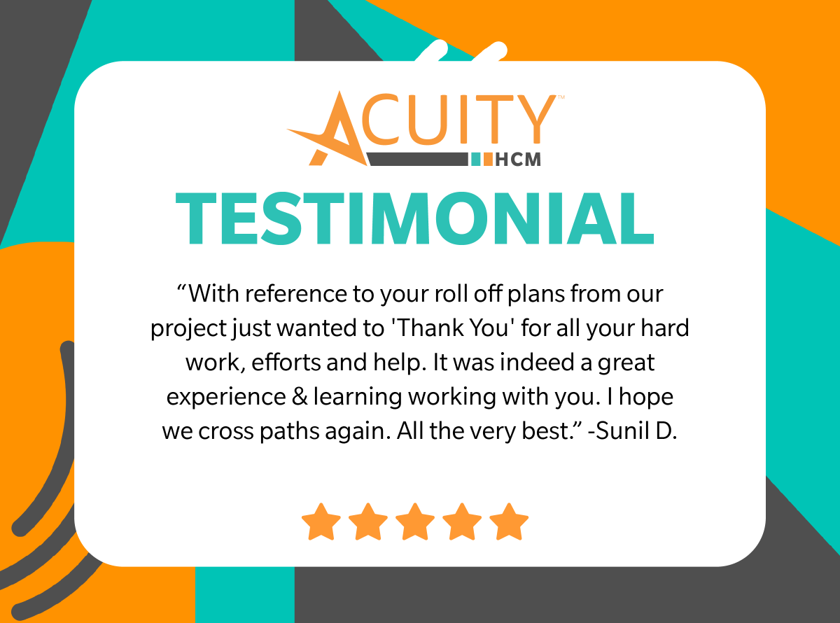 Acuity HCM tweet media