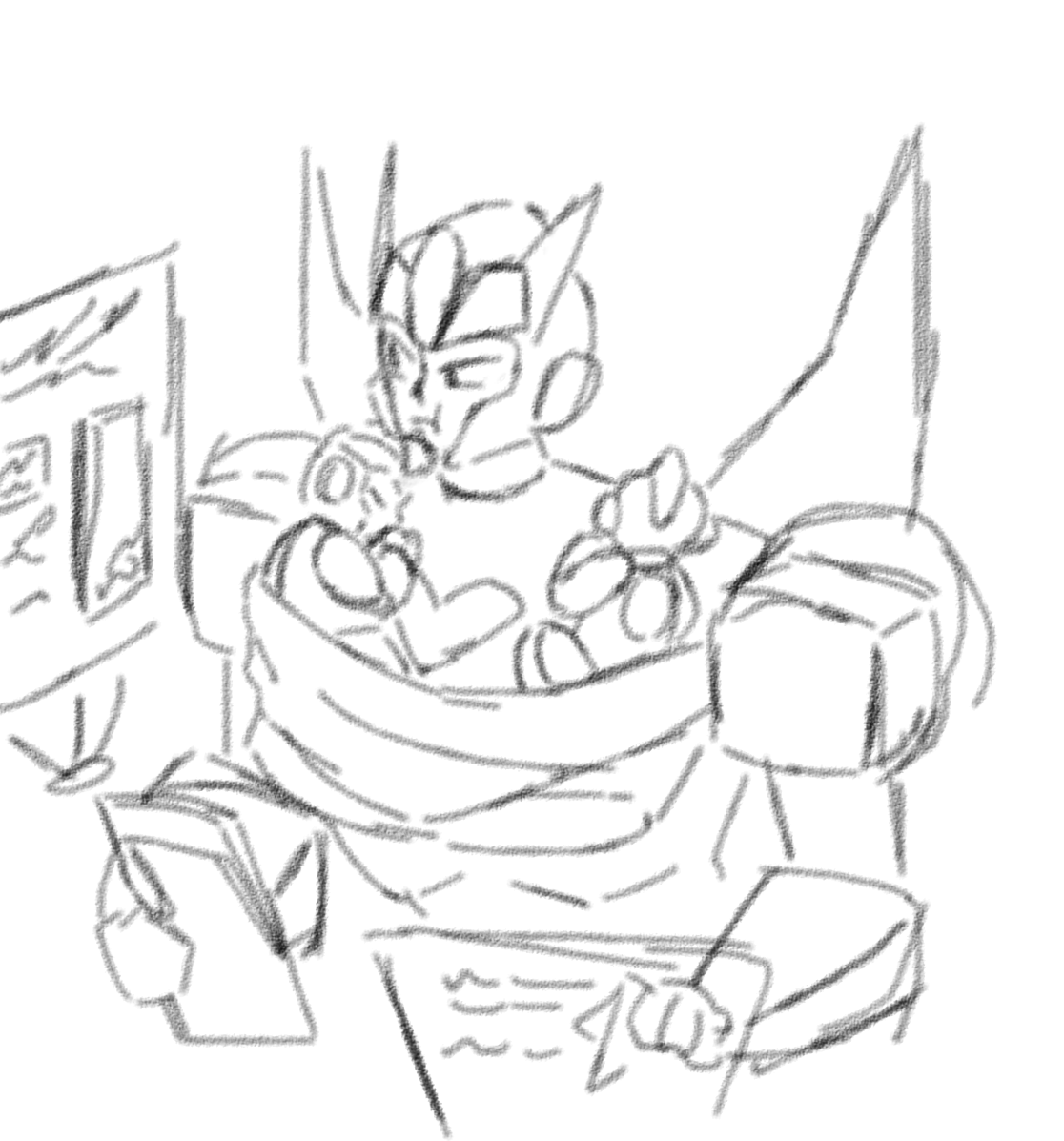 AnnaDream24's tweet image. Meanwhile, Prowl with sons at work.