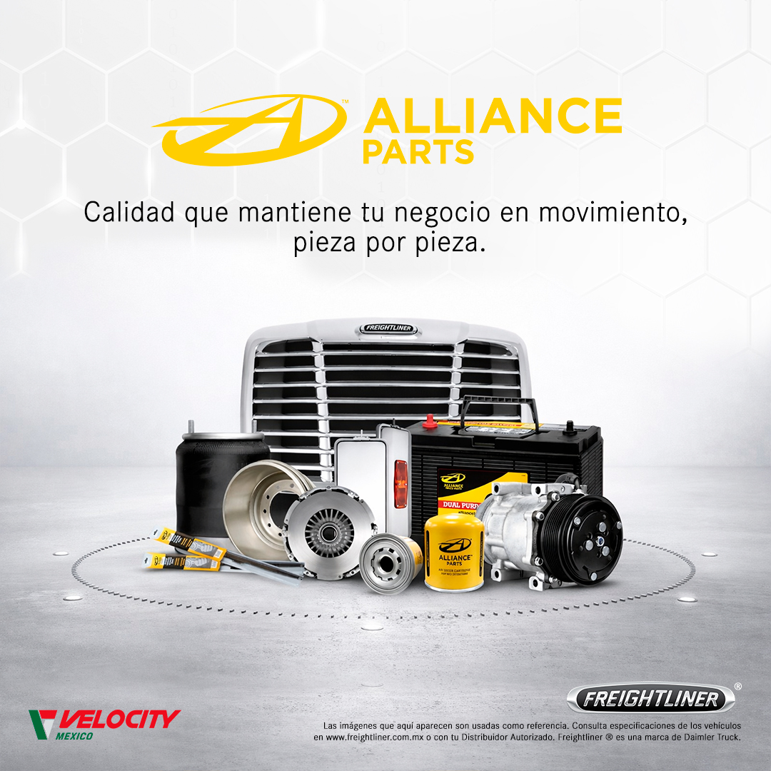 CANORSA1's tweet image. En Velocity México encuentras refacciones originales y multimarca diseñadas para mantener tu operación siempre en marcha, con la calidad, disponibilidad y respaldo que tu equipo necesita para no detenerse.
#VelocityMexico #MercedesBenzAutobuses #freightliner