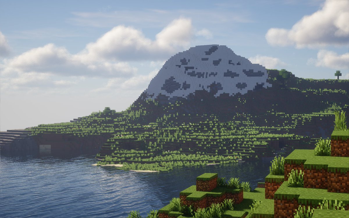 revvioli's tweet photo. #minecraft 
IterationT shader screenshots https://t.co/nHL7iXNlEE