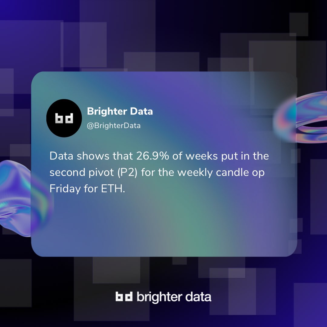 Brighter Data tweet media