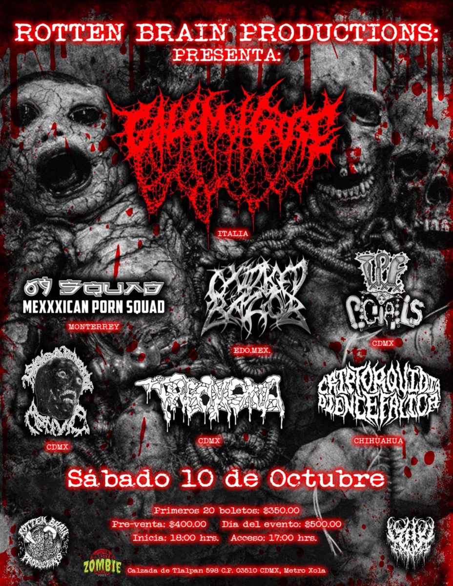 BBeat105's tweet photo. #OxidisedRazor
@obsceneextreme @OEFAmerica, #TlamacoMetalFestival, #RottenBrainProductions, #Subterranean666
#StayBlast
#BlastBeat105 https://t.co/6RR3dSB1JE