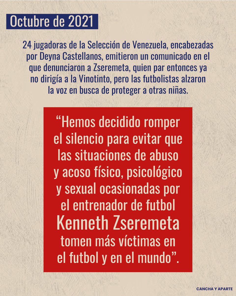 Cancha y Aparte tweet media