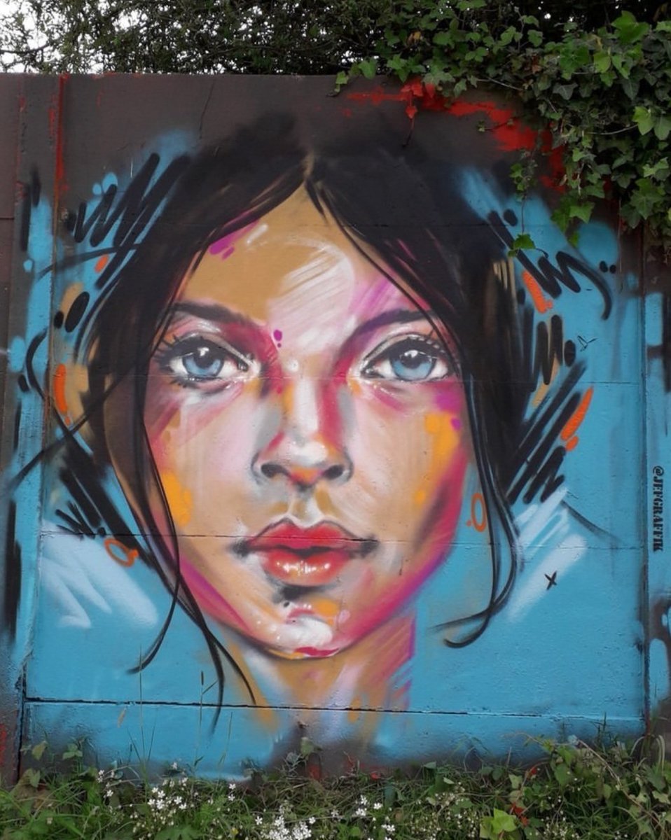 nouatre's tweet image. #streetart. #urbanart. #mural
By : Jef Graffik