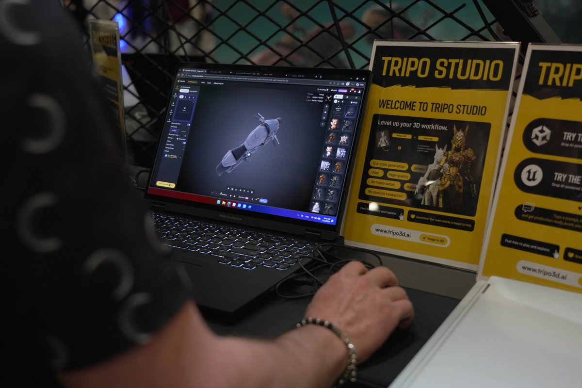 80Level's tweet image. We spoke with the CEO of @tripoai about their technology and how it "augments" creators rather than replaces them.

Read more: 80.lv/articles/tripo…