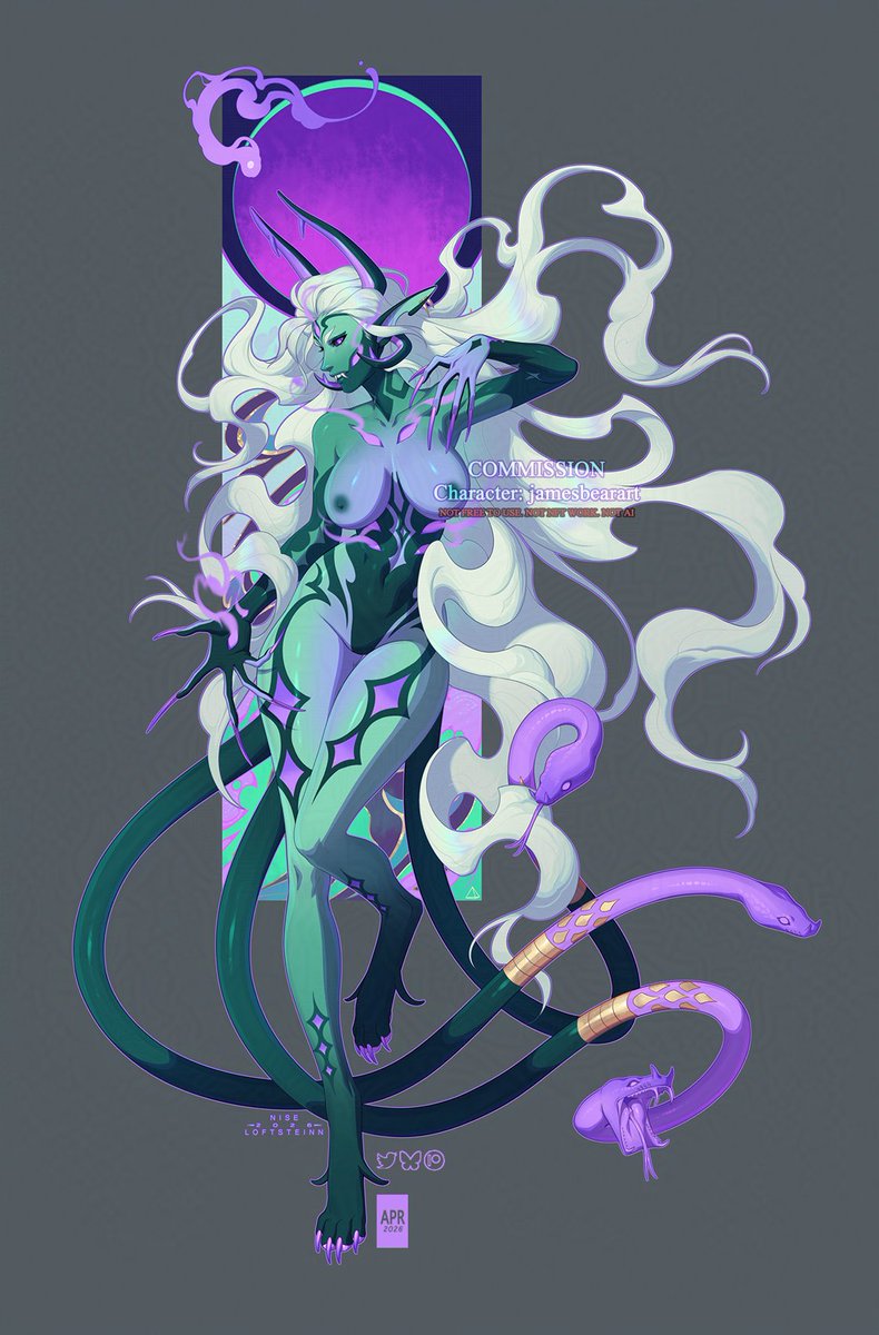 Toxic vyper for @/JamesBearArt