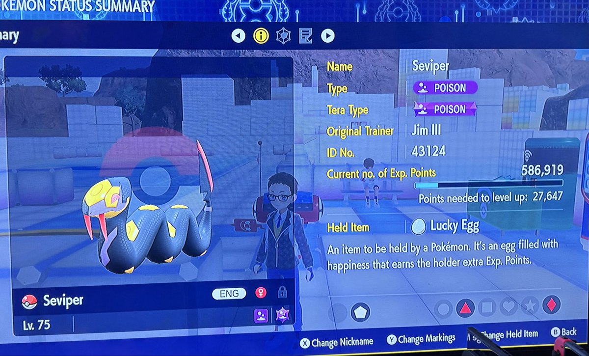 Fraggle_Drums's tweet image. #Seviper #L75 #UltimatePokémonQuest #Pokemon