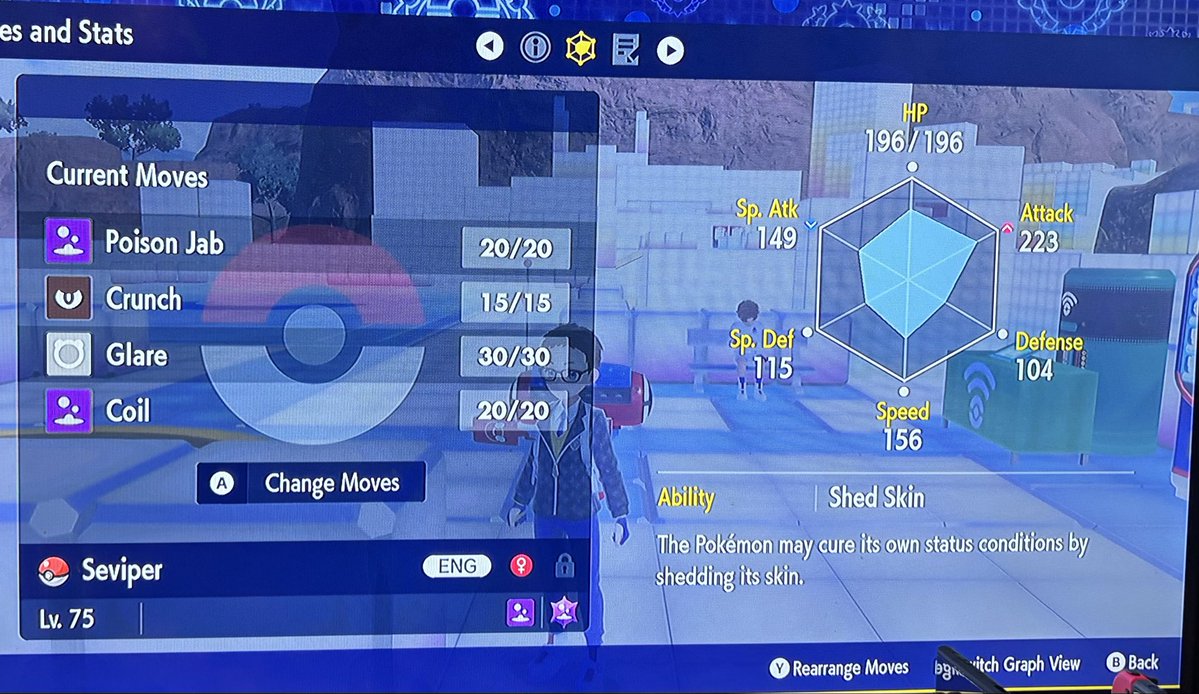 Fraggle_Drums's tweet image. #Seviper #L75 #UltimatePokémonQuest #Pokemon