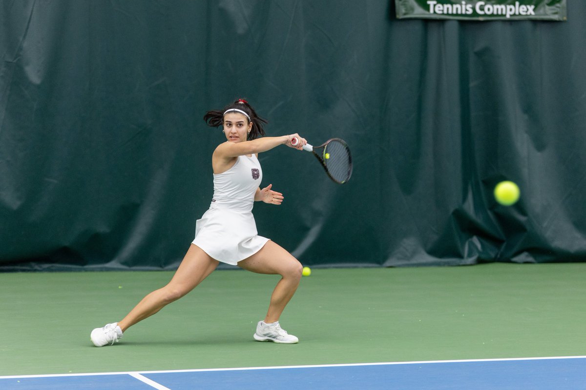 MoStateTennis's tweet photo. SENIOR SPOTLIGHT 🐻🎓

Billie is part of the graduating Bears class of 2026, and we are so proud of her growth on and off the court.

Senior Day is tomorrow, Sunday, April 12 at 11:00 a.m. at Cooper Tennis Complex!

#GoBears | #WeAreMoState https://t.co/JaZjDtOL1H
