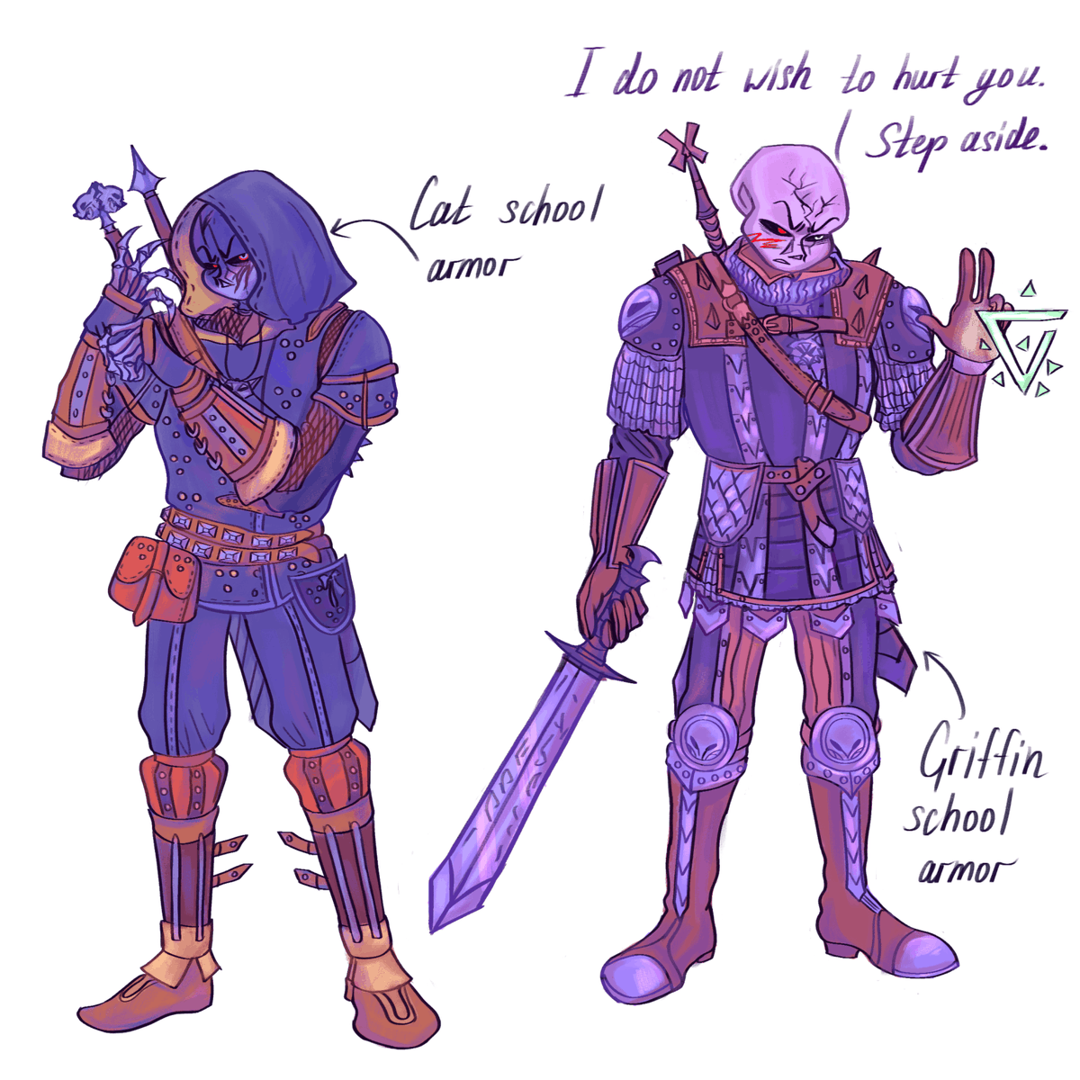 Justdoyourbest3's tweet image. Bad sanses as witchers because I'm obsessed with the game again
#undertaleAU #utmv #killersans #crosssans #horrorsans #dustsans