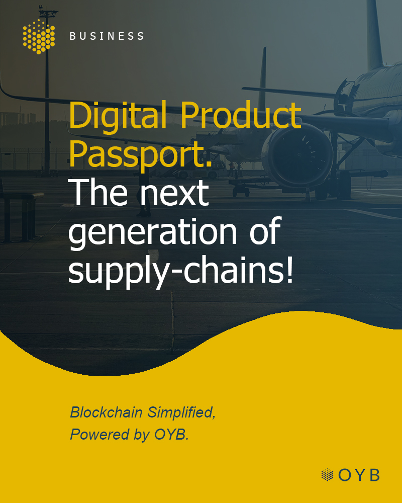 OYB_Blockchain's tweet photo. The Digital Product Passport will redefine how products are tracked, verified, and traded in the EU by 2027.
Structured data, lifecycle transparency, interoperable systems.
Ylium’s token enables the missing layer:
trusted, decentralized validation.
https://t.co/OsqhFeVjR2 https://t.co/al0bXHR1AD
