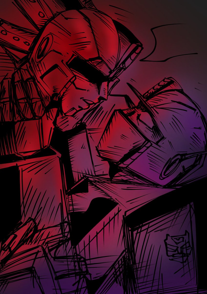 HotFiree_4's tweet image. I'm going to create my own fan universe called the Era of Megatron (I want to make comics aaaaaa )
This bot is called New Spark, and it was created by Megatron and Shockwave. It has both Prime and Megatron's parts :_D
#transformers #megatron #optimusprime #shockwave #maccadam