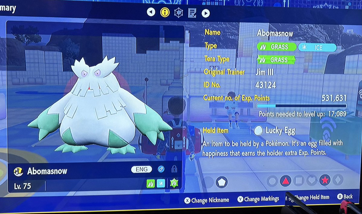 Fraggle_Drums's tweet image. #Abomasnow #L75 #UltimatePokémonQuest #Pokemon