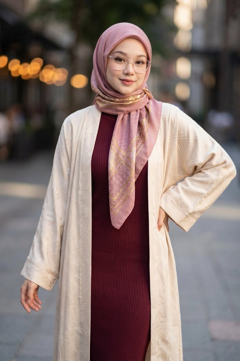 syafiah_madzlan's tweet image. Temukan keanggunan dalam balutan modernitas! Model kami memancarkan pesona yang memikat dengan gaya yang berani dan elegan. ✨
#FashionHijab #UrbanChic #Elegance