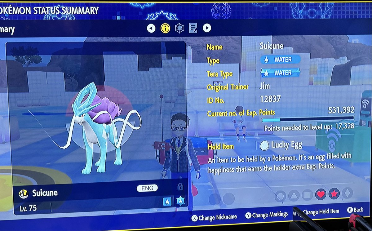 Fraggle_Drums's tweet image. #Suicune #L75 #UltimatePokémonQuest #Pokemon