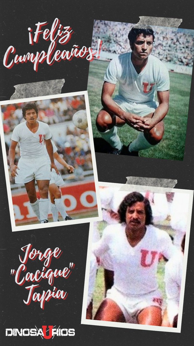 Como Dinosaurios-LBDLNB le deseamos un feliz cumpleaños a Jorge Tapia, ex jugador de Liga.

Te enviamos un saludo, un cálido abrazo y nuestros mejores deseos.

🏆Campeonato Nacional 1969-1974-1975

¡Que disfrute su día, Cacique!

#LDU
#DinosauriosLDU
#LaBandaDeLaNorteBaja