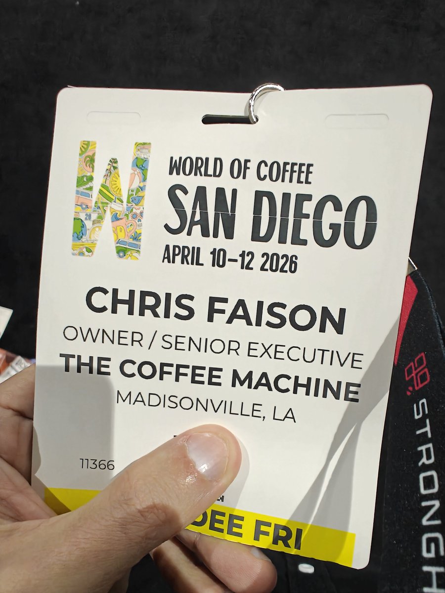 I have too many fancy sounding titles to not be very wealthy. On a cool note this show is in NOLA next year and if you're a coffee enthusiast it's absolutely worth the ticket.