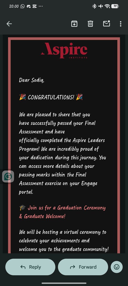 MhistarQidors's tweet photo. This is not just content… it’s growth 🌱🔥
Certified through the Aspire Leaders Program by the Aspire Institute 🎓
@THEMEDIAFARMER just leveled up 🚀
More value. More impact. More storytelling.
Follow the journey 🌍📸
#TheMediaFarmer #AspireInspire #AspireLeaders #AgriContent https://t.co/APfNLFxUDv