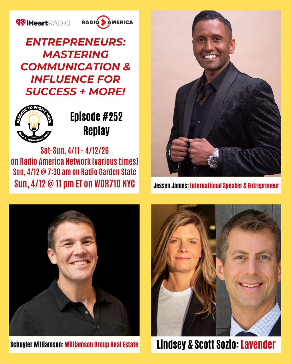 Passage to Profit Show - Road to Entrepreneurship tweet media