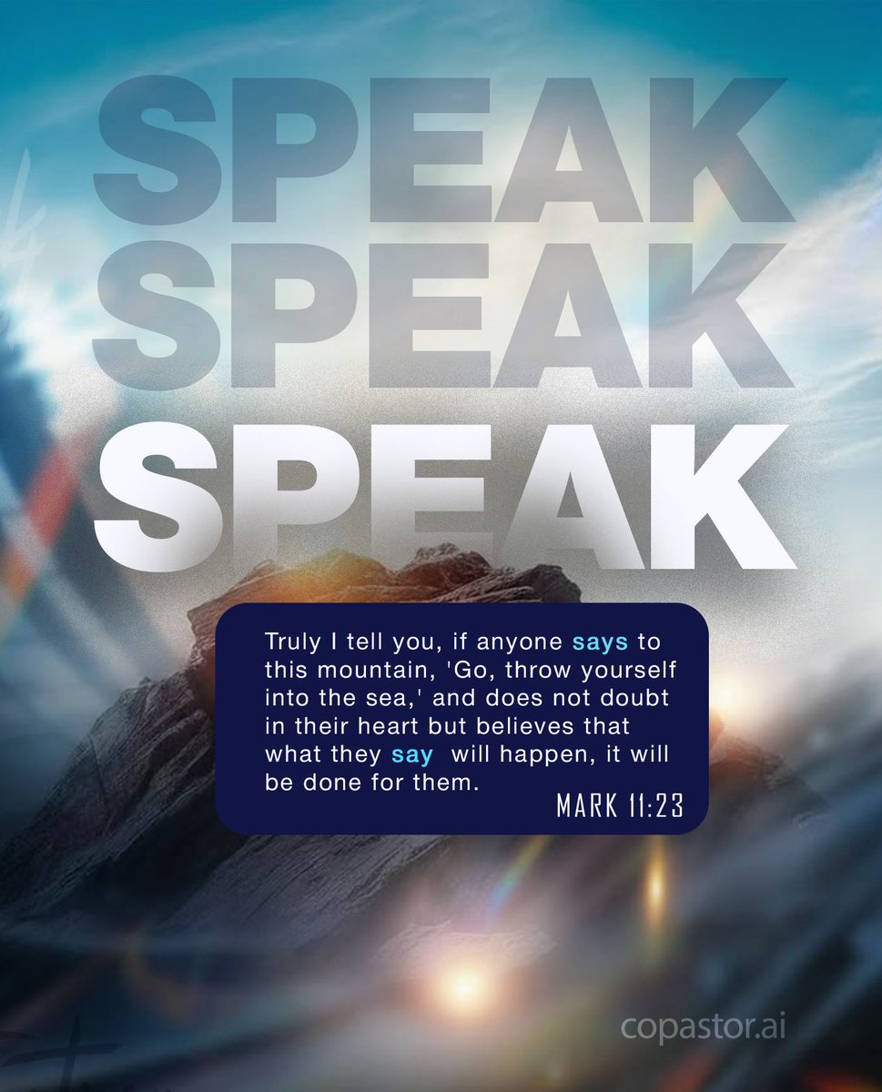 copastor_ai's tweet photo. In the kingdom, your confessions become your reality. 
You can’t fully say you believe with speaking the words from the WORD, that correlates with that situation.

Believing + Speaking = Your reality https://t.co/ucgIeYjH7m