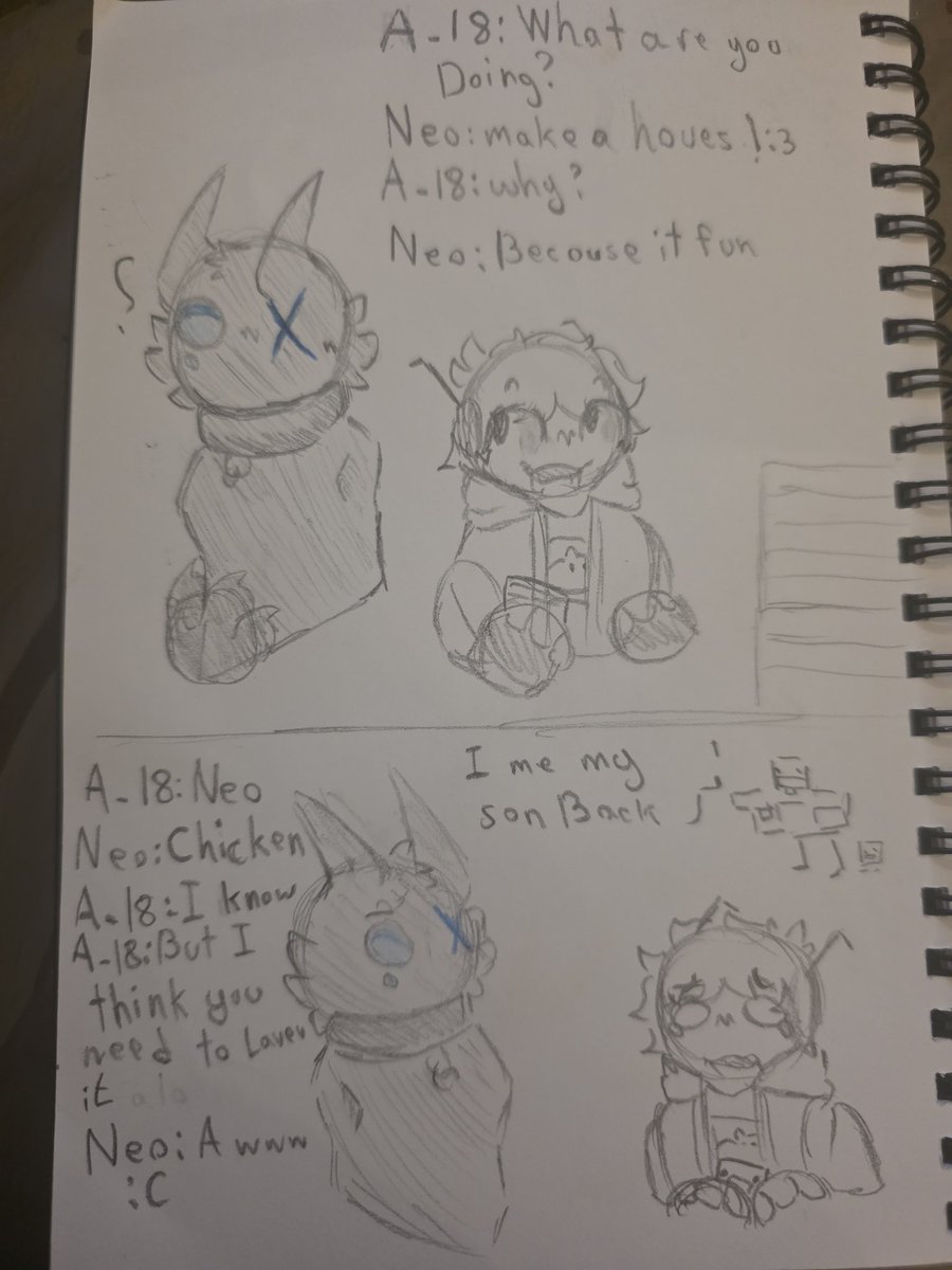Here is some doodles of the gays :3c
#Minecraft #art #ARG #doodle #MinecraftARG
