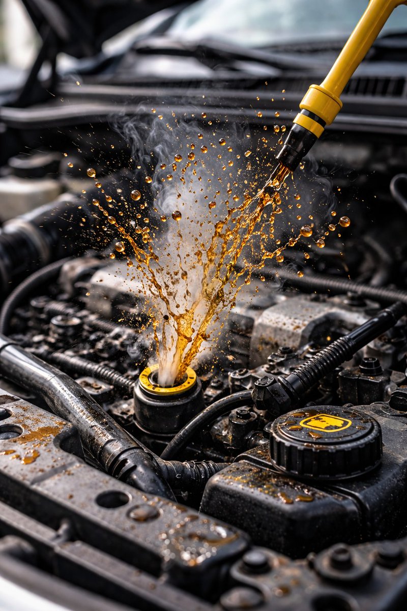 4Real_KE's tweet image. Do you keep topping up engine oil yet there are no visible oil leaks.
As cars age, wear and tear happens on the engine components.  The piston rings and valve stems age letting oil get into the combustion chamber where its burnt up.
As for the cylinder sleeves, they lose their